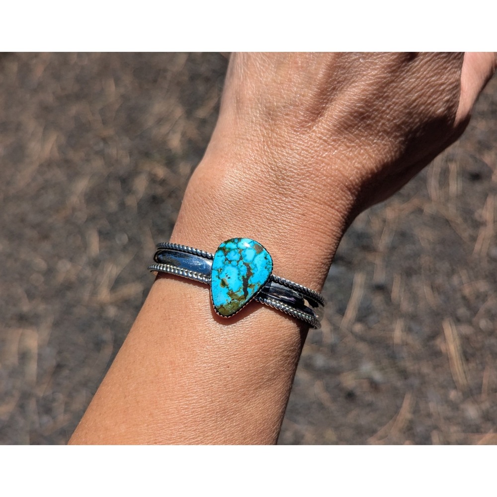 Navajo Bracelet Genuine Handmade Native American Jewelry sz 6.25** - Picture 4 of 13